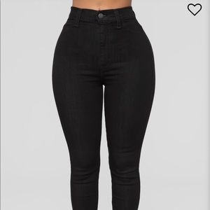 Fashion Nova High Waist Skinny Jeans Size 1